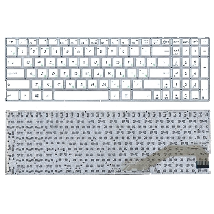 Клавиатура для ноутбука Asus X540 X540L X540LA X540CA X540SA белый