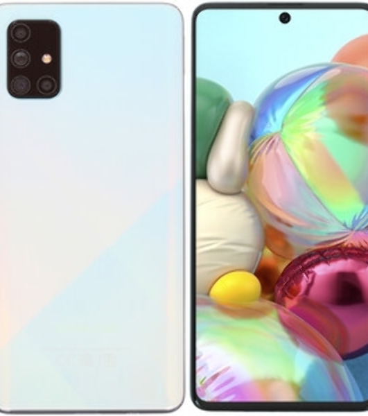 Дисплей для Samsung Galaxy A71 SM-A715F в сборе с тачскрином (OLED Small Size) черный
