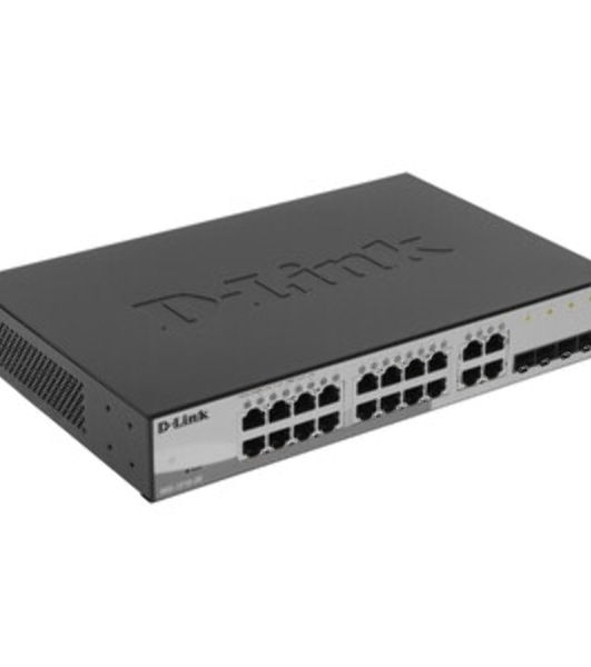 Коммутатор D-Link DGS-1210-16/G2A, 16×1 Гбит/с + 4×1 Гбит/с Combo, настраиваемый