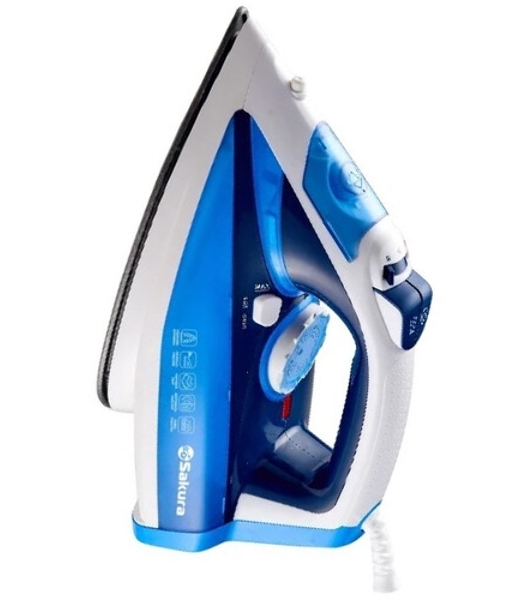 Утюг Sakura SA-3062CBL 1800 Вт керам. подошва, пар. увлажнение, самоочист.