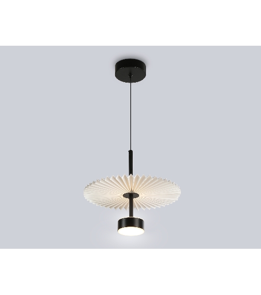 Светильник Ambrella light LH72601 BK/WH черный/белый 6W 3000K D300*260-1770