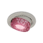 Комплект встраиваемого поворотного светильника Ambrella light XC7653062 SGR/PI серый песок/розовый MR16 GU5.3 (C7653, N7193), фото3