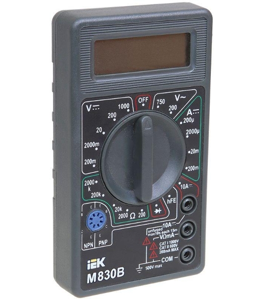 Мультиметр IEK TMD-2B-830 цифровой Universal M830B