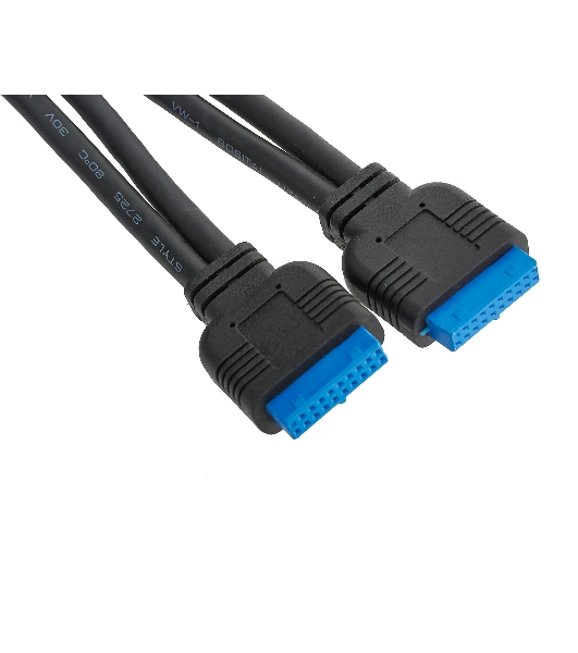 Планка USB на переднюю панель ExeGate U3H-617, 3,5', 1хUSB3.0+1хTypeC, черная, подсоед-е к мат. плат