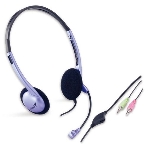 Гарнитура Genius HS-02B фиолетовый, проводная, 3.5 мм, фото3