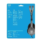 Гарнитура Logitech H110 серебристый, проводная, 3.5 мм, фото12