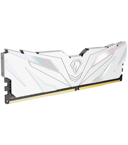 Оперативная память NETAC, DDR4, 8GB (1x8GB), 3200MHz, CL16, DIMM, с радиатором, белый