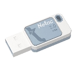 Флешка USB Netac UA31 (NT03UA31N-016G-20BL), 16Gb, USB 2.0, R/W 110/45, синий/белый, фото3