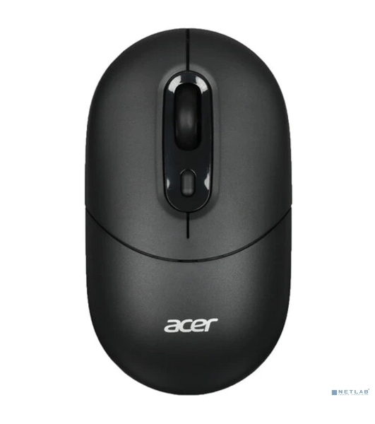 Мышь беспроводная Acer OMR301 черный, 1600 dpi, радиоканал, Bluetooth, USB, кнопки - 4