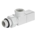 Набор дизайн-вентилей Royal Thermo CUBE, осевой (белый) 1/2', фото12