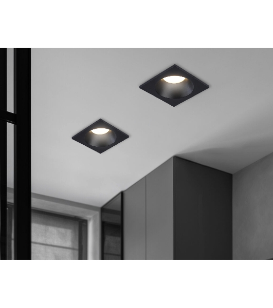 Светильник Ambrella light TN1190 BK черный GU5.3 IP65 87*87*44