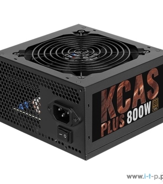 Блок питания Aerocool/Formula KCAS-800W, 800Вт, PLUS 80 PLUS Bronze, 120мм, черный