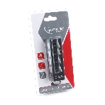 USB-концентратор Gembird UHB-243-AD, USB 2.0, USB 4 порта с подсветкой и выключателем, USB, фото4