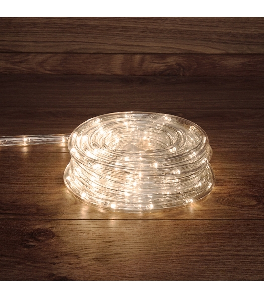 Дюралайт Neon-night LED, свечение с динамикой (3W), 24 LED/м, теплый белый, 6м