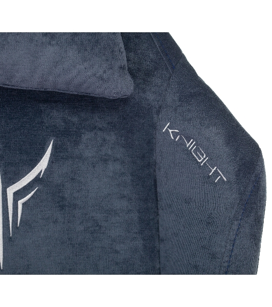 Кресло Knight N1 Fabric синий, ткань, 120 кг, механизм качания