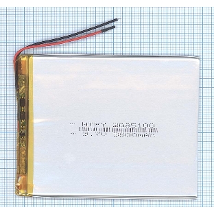 Аккумулятор Li-Pol (батарея) 3x85x100мм 2pin 3.7V/3500mAh