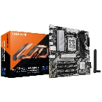 Материнская плата Gigabyte B860M DS3H WIFI6E, LGA1851, Intel B860, 4xDDR5, 4xSATA, 2xM.2, 1xPCIe 5.0 x16, 3xPCIe 4.0 x1, 2xDP, 1xHDMI, 1x2.5Gb LAN, Wi-Fi 6E, Bluetooth 5.3, 1xUSB-C 10Gbps, 2xUSB-A 10Gbps, 4xUSB-A 5Gbps, 7xUSB-A 2.0, 3x3.5 мм, 7.1, mATX, фото 1