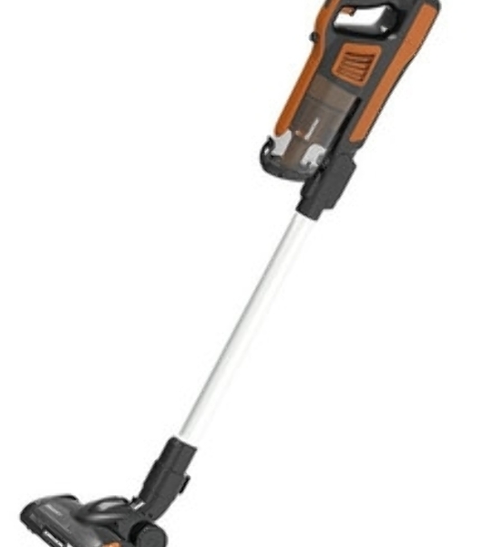 Пылесос вертикальный Blackton Bt VCA1401B оранжевый, питание от аккумулятора, 25 Вт, уборка сухая, пылесборник 0.6 л, работа от АКБ max 40 мин