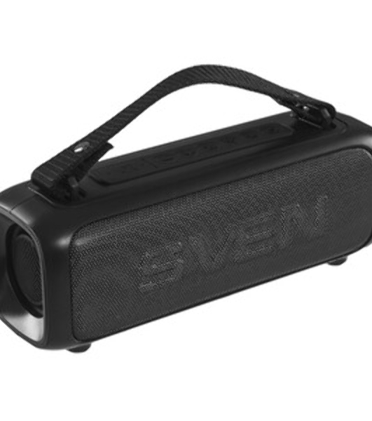 Портативная колонка SVEN PS-235 черный 12W 2.0 BT 3600mAh