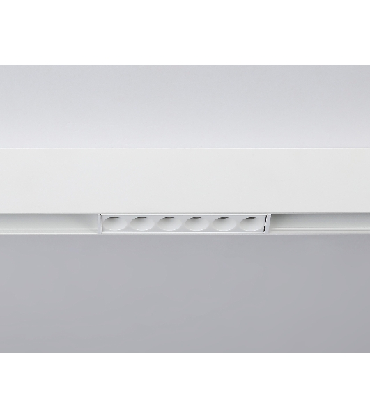 Светильник трековый светодиодный GL4017 WH белый IP20 6W 4200K 48V 24° 115*22*45