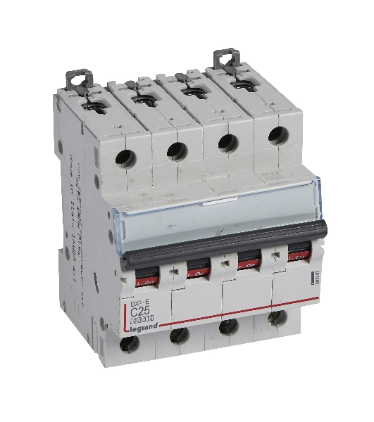Выключатель автоматический DX3-E C25 4П 6000/6kA