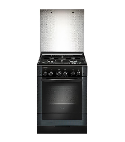 Плита газовая Gefest ПГ 6300-02 0046 черный, конфорок 4 шт, духовка 52 л, 60 см x 85 см x 60 см