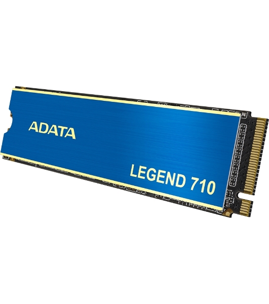 Накопитель SSD ADATA LEGEND 710, 2Tb, PCIe 3.0 x4, M.2 2280, NVMe, R/W 2400/1800, с радиатором