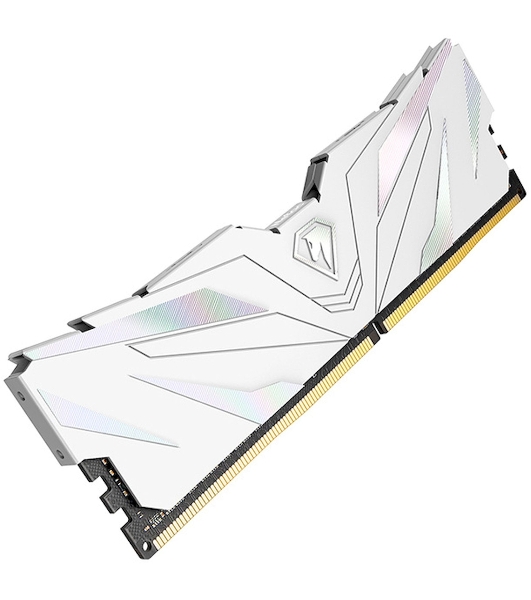 Оперативная память NETAC, DDR4, 8GB (1x8GB), 3200MHz, CL16, DIMM, с радиатором, белый