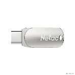 Флешка USB Netac U785 (NT03U785C-032G-30PN), 32Gb, USB 3.0/TypeC, R/W 110/45, серебристый, фото8