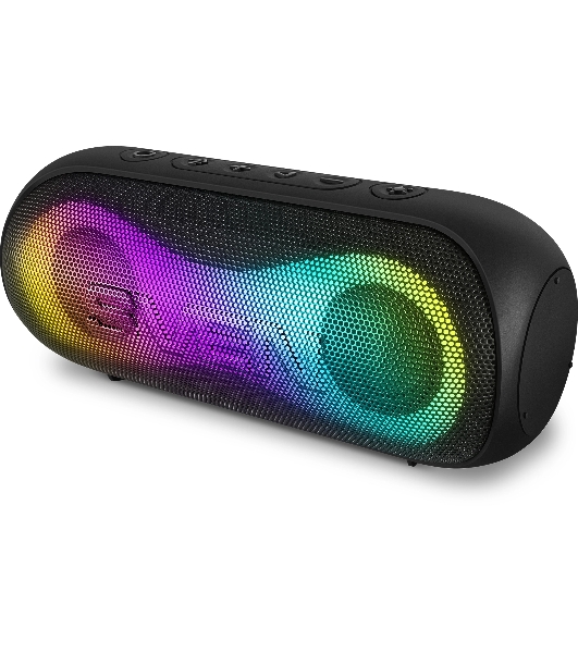 Портативная акустика SVEN PS-165, черный (16 Вт, Waterproof (IPx6), TWS, Bluetooth, microSD, 3000мА*ч)