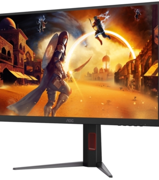 Монитор 27' AOC Q27G4ZMN VA 2560x1440, 240 Гц, 1 мс, 16:9, 450 кд/м² (пиковая 1200 кд/м²), Mini LED, DisplayHDR 1000, HDMI 2.0, DP 1.4, 3.5 Jack, FreeSync, Adaptive-Sync, черный