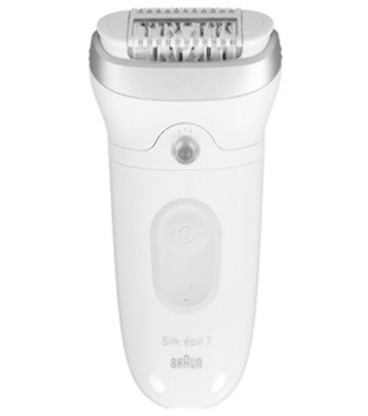 Эпилятор BRAUN SE7-041 белый/серебристый