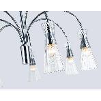 Люстра Ambrella light LH55653/7 СH/CL хром/прозрачный E14*7 max 40W D745*460, фото5
