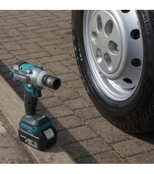 Гайковерт акк Makita DTW285Z18В, Li-ion, 0-1800\2600\3500у\м, 280Нм, квадр1\2', подсв, М10-М20