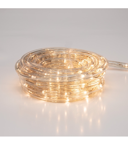 Дюралайт Neon-night LED, свечение с динамикой (3W), 24 LED/м, теплый белый, 6м