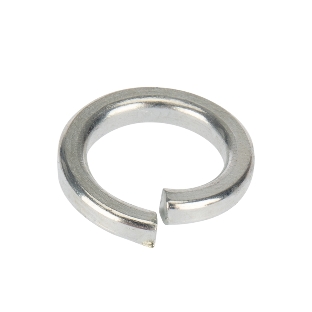 Шайба пружинная Kranz DIN 127, M10, короб (100 шт./уп.)