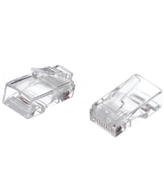 Коннекторы RJ-45 (8P8C) для UTP кабеля 6кат. (упаковка 100 шт.)