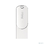 Флешка USB Netac U785 (NT03U785C-032G-30PN), 32Gb, USB 3.0/TypeC, R/W 110/45, серебристый, фото7