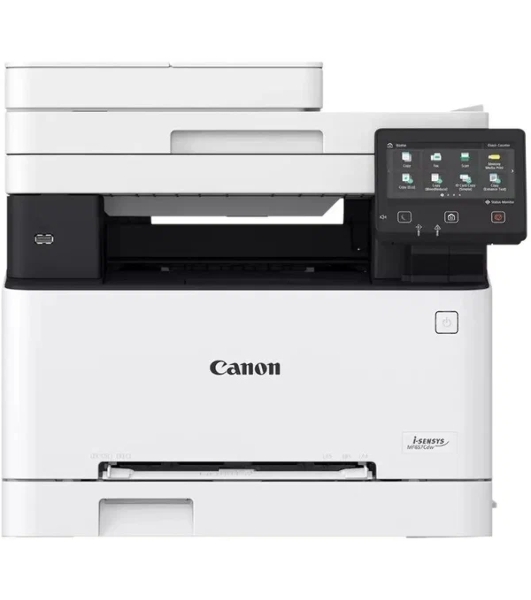 МФУ лазерное Canon i-SENSYS MF657Cdw (5158C001/5158C012), A4, цветное, печ. 21 стр/мин., скан. до 27 стр/мин (ч/б) 14 стр/мин (цвет), 1200 x 1200 dpi (принтер), 600 x 600 dpi (сканер), RJ45, USB, Wi-Fi