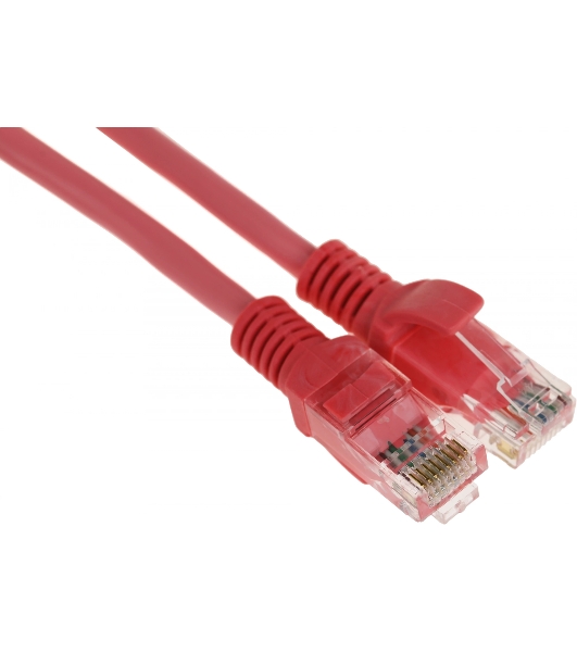 Патч-корд UTP Cablexpert cat.5e, 0.25м, литой, многожильный, розовый
