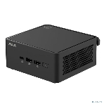 Платформа системного блока Nettop ASUS NUC Model: NUC15CRH, Intel Core 3 Processor 100U, 2xDDR5-5600 SO-DIMM supp, Intel Graphics, Wi-Fi 7, BT v5.4, 3xUSB 3.2 Gen2, 1xUSB 2.0, 1xUSB 3.2 Gen2 Type-C + 2xT-bolt (incl. DP 2.1 and USB4), 2xHDMI 2.1, 1xRJ45 LAN, 1xDC-in, Supp:128Gb~8TB M.2 2280 NVMePCIe5.0 x 4 SSD or 128Gb~8TB M.2 2280 NVMePCIe4.0x4 SSD+128Gb~2TB M.2 2242 NVMePCIe4.0x4 SSD, 19VDC, 6.32A, 120W Adapter, W/O OS, ASUS LOGO, черный, фото 1