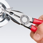 Пассатижи KNIPEX 0302180 180 мм ручки с двухцветными многокомпонентными чехлами, фото3