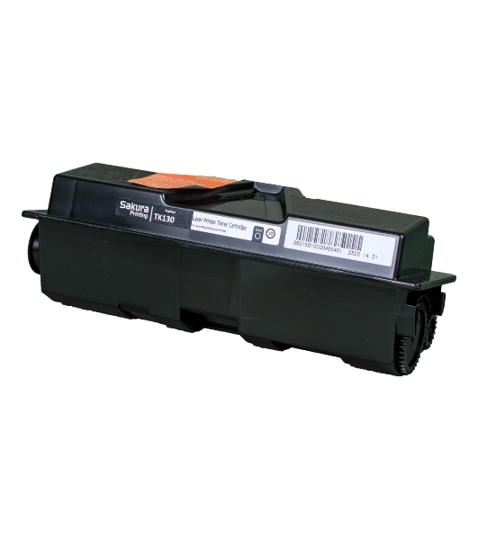 Картридж Sakura TK130/131/132/133/134 для Kyocera Mita FS-1028MFP/1128MFP/1300D/1300DN/1350DN, черный, 7200 к.