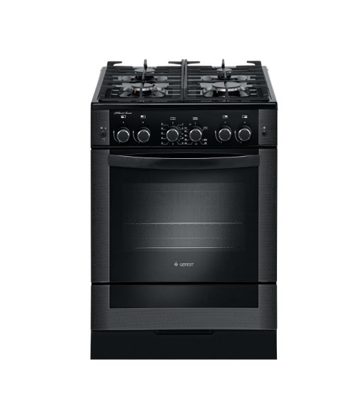 Плита газовая Gefest ПГ 6500-02 0044 черный, конфорок 4 шт, духовка 52 л, 60 см x 85 см x 60 см