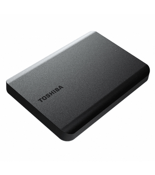 Внешний HDD 2.5' Toshiba Canvio Basics, 1TB, USB 3.2 Gen 1 Type-A, 5400 rpm, черный (аналог HDTb410EK3AA)