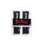 Оперативная память Kingston Fury Beast, DDR5, 16Gb (2x8GB), 5600MHz, CL40, DIMM, с радиаторами, RGB, черный, фото8