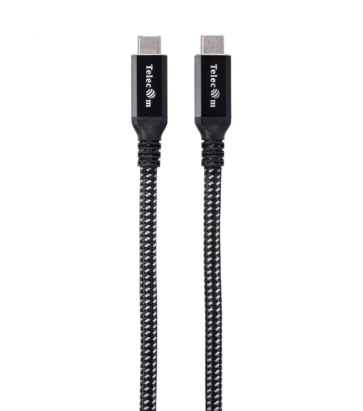 Кабель USB4 TypeCM/CM 8K@30Hz, 40Gbps, PD 240W, медь Telecom 2м TUS840-2M