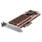 Плата расширения QNAP QM2-2P-344A 2 x M.2 22110 or 2280 PCIe (Gen3 x4) NVMe SSD slots, Low-profile flat and Full-height brackets included., фото10