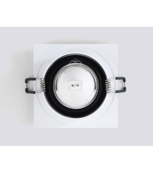 Светильник встраиваемый Ambrella light TN102727 WH/BK белый/черный GU5.3 92*92*23