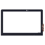 Сенсорное стекло (тачскрин) для Asus 5466R FPC-1, черное, фото3